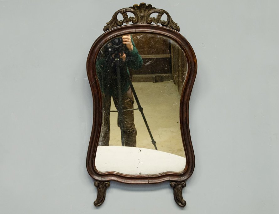 Антикварное настольное зеркало