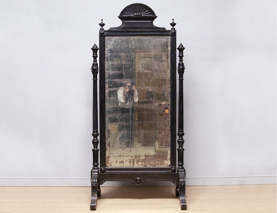 Антикварное зеркало-псише 19 века