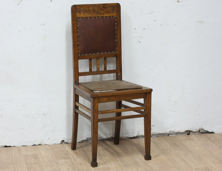 Дубовый стул модерн