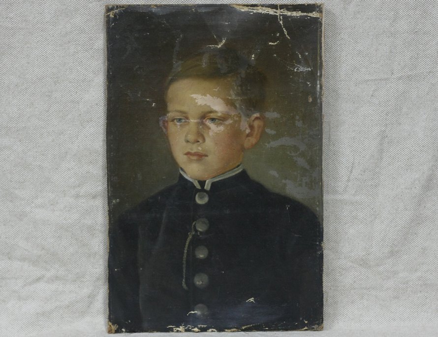 Портрет 19 века - мальчик кадет