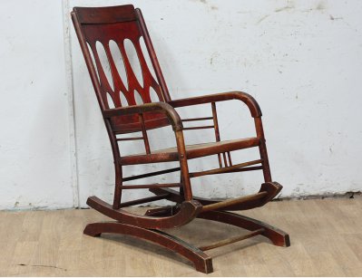 Старинная финская кресло-качалка