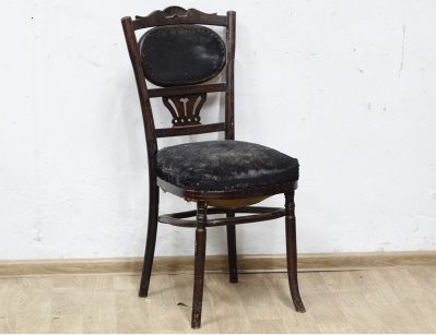 Старинный мягкий венский стул