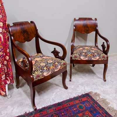 Антикварные кресла: путеводитель по стилям от барокко до модерна