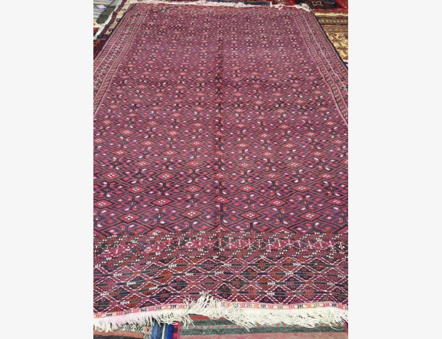Туркменский ковер килим 365x220
