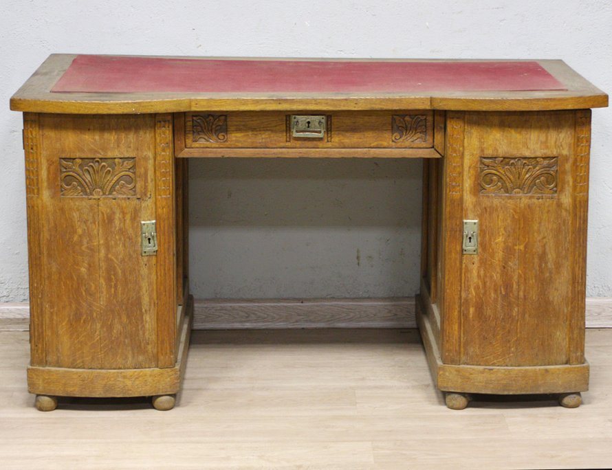 Дубовый письменный стол модерн