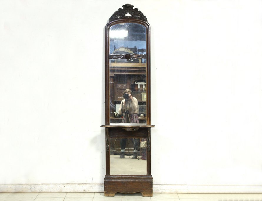 Простеночное зеркало 19 века