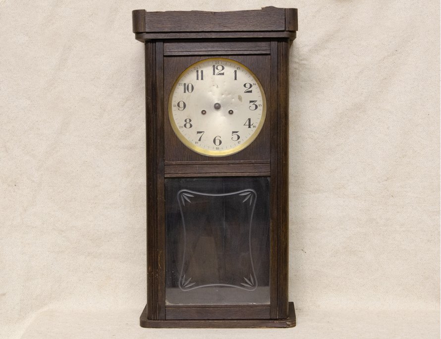 Старинные часы Gustav Becker