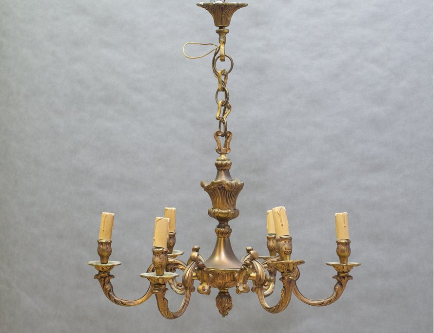 Винтажная люстра в стиле Людовика XV