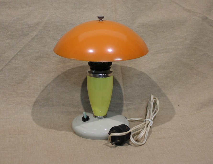 Старинная лампа гриб