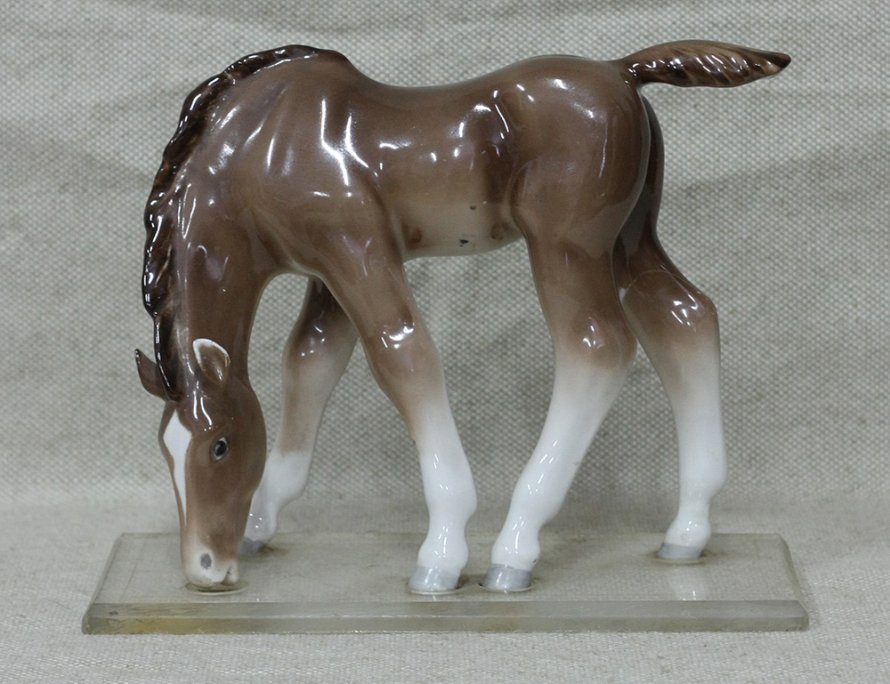 Конь на водопое
