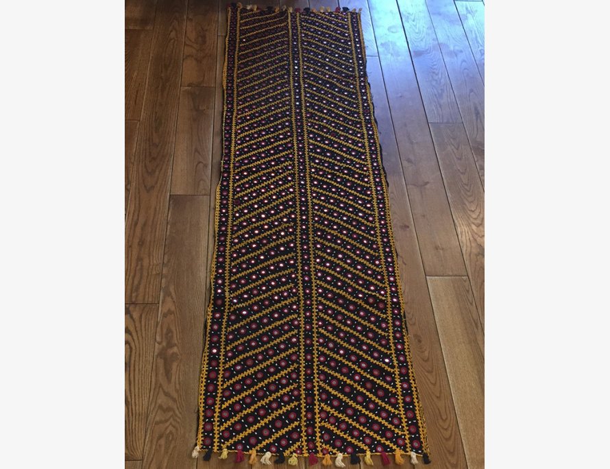 Индийское текстильное панно 175x52