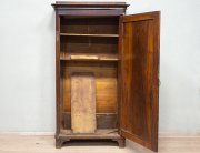 Старинный кабинетный ореховый шкаф