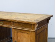 Антикварный дубовый письменный стол