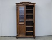 Антикварный дубовый книжный шкаф