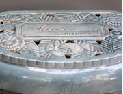 Старинная чугунная печь, Deville Hiver