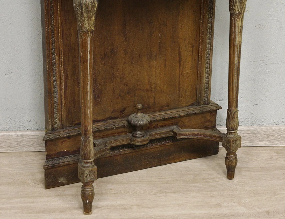 Реставрация антикварной консоли 19 века