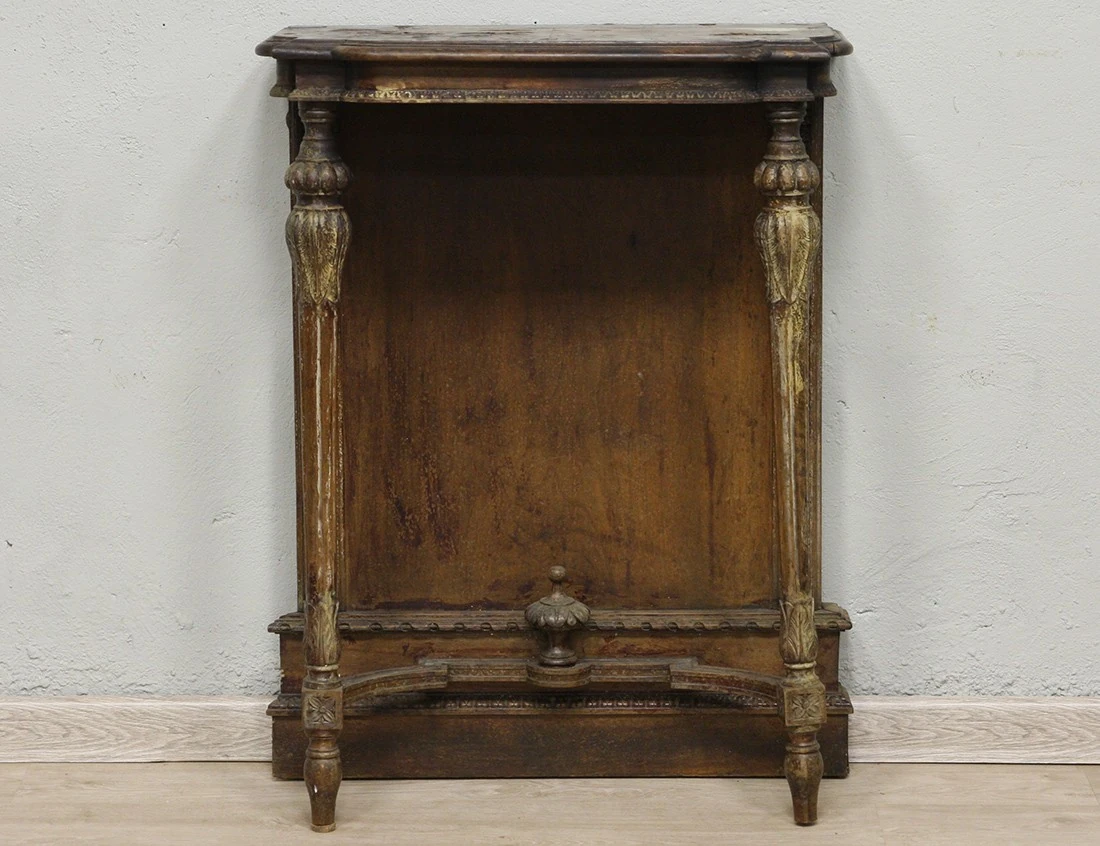 Реставрация антикварной консоли 19 века