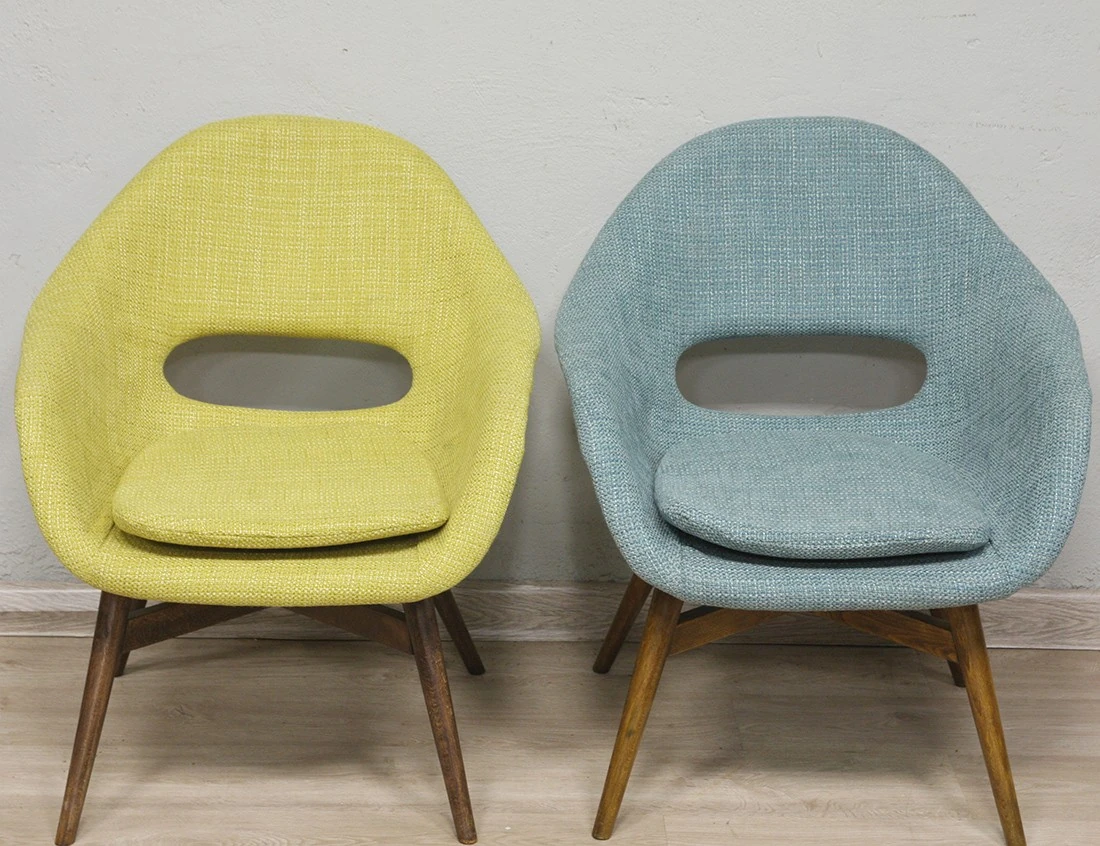 Реставрация кресел ракушек