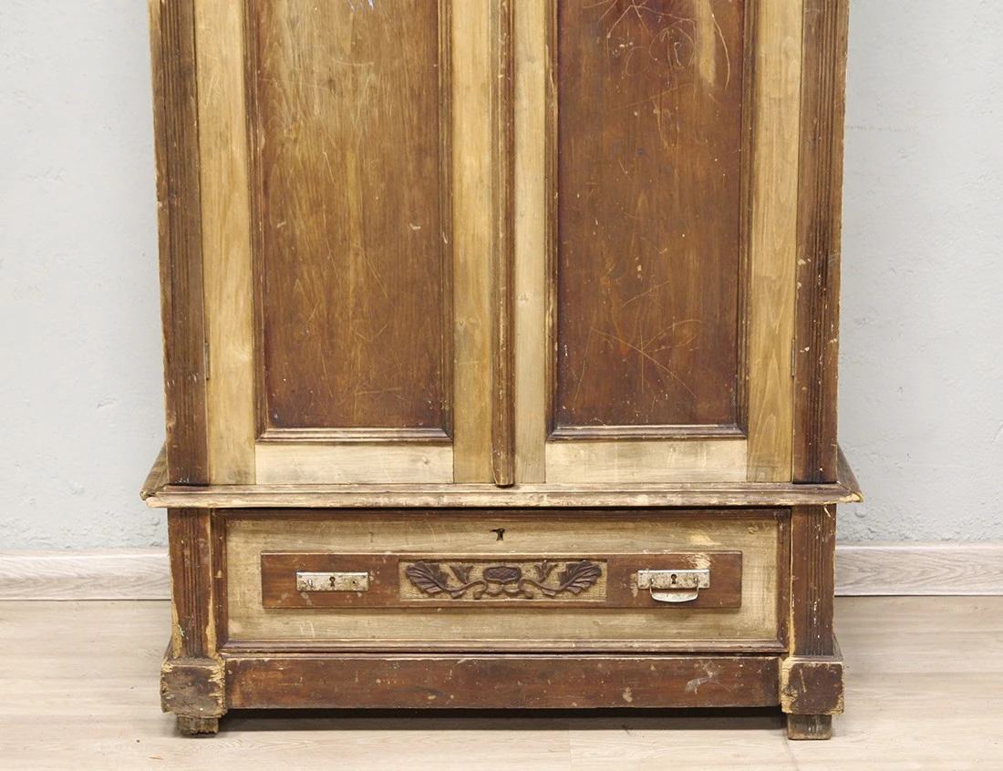 Реставрация платяного шкафа