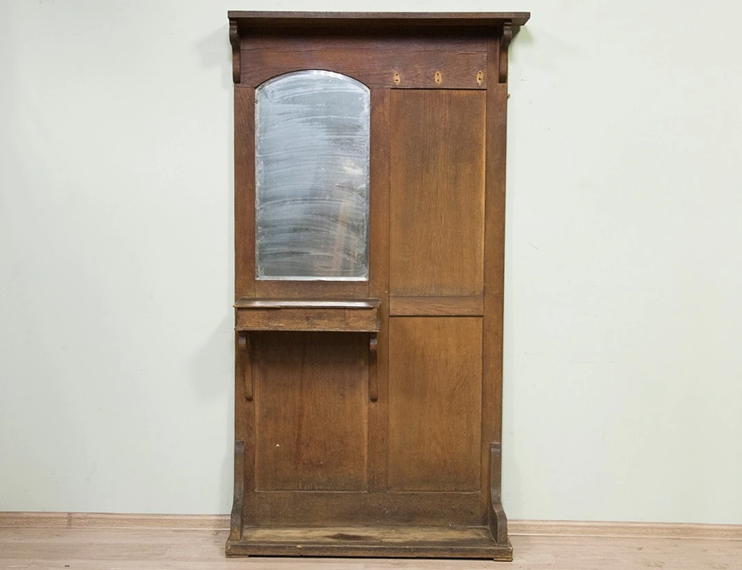 Реставрация старинной прихожей с зеркалом