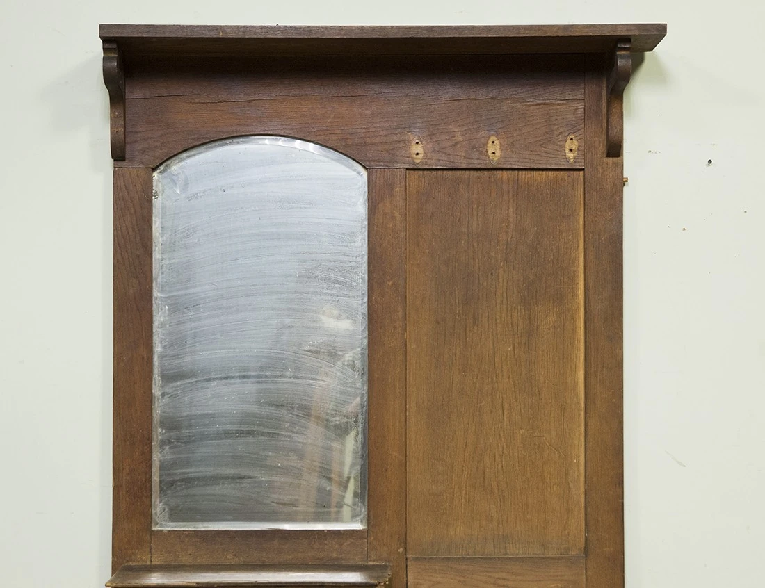 Реставрация старинной прихожей с зеркалом