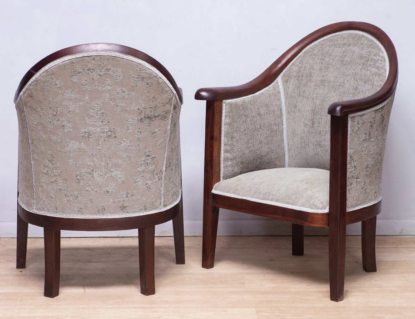 Реставрация пары кресел №6544 Братьев Тонет