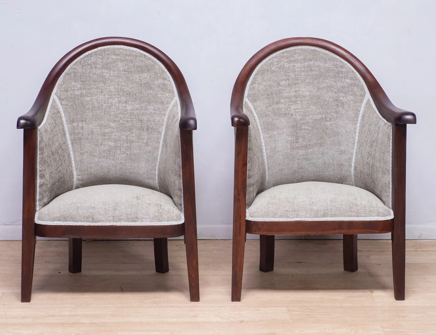 Реставрация пары кресел №6544 Братьев Тонет