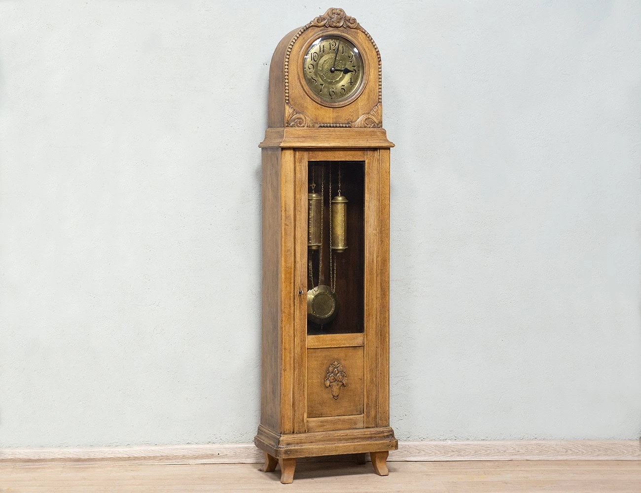 Реставрация антикварных напольных часов FMS