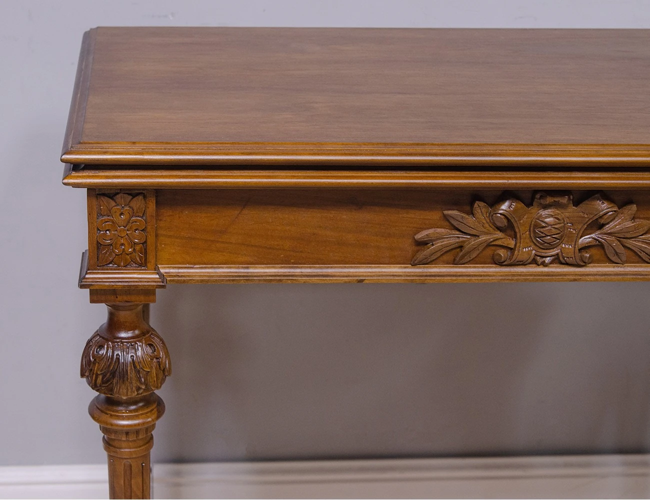 Реставрация антикварного ломберного стола