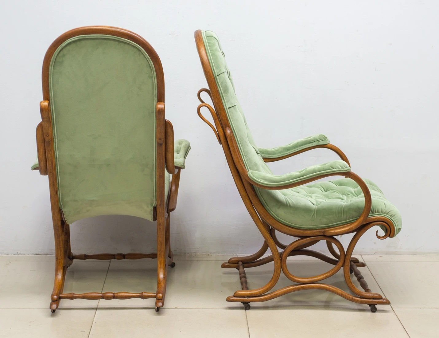 Реставрация салонных кресел №1 Братьев Тонет