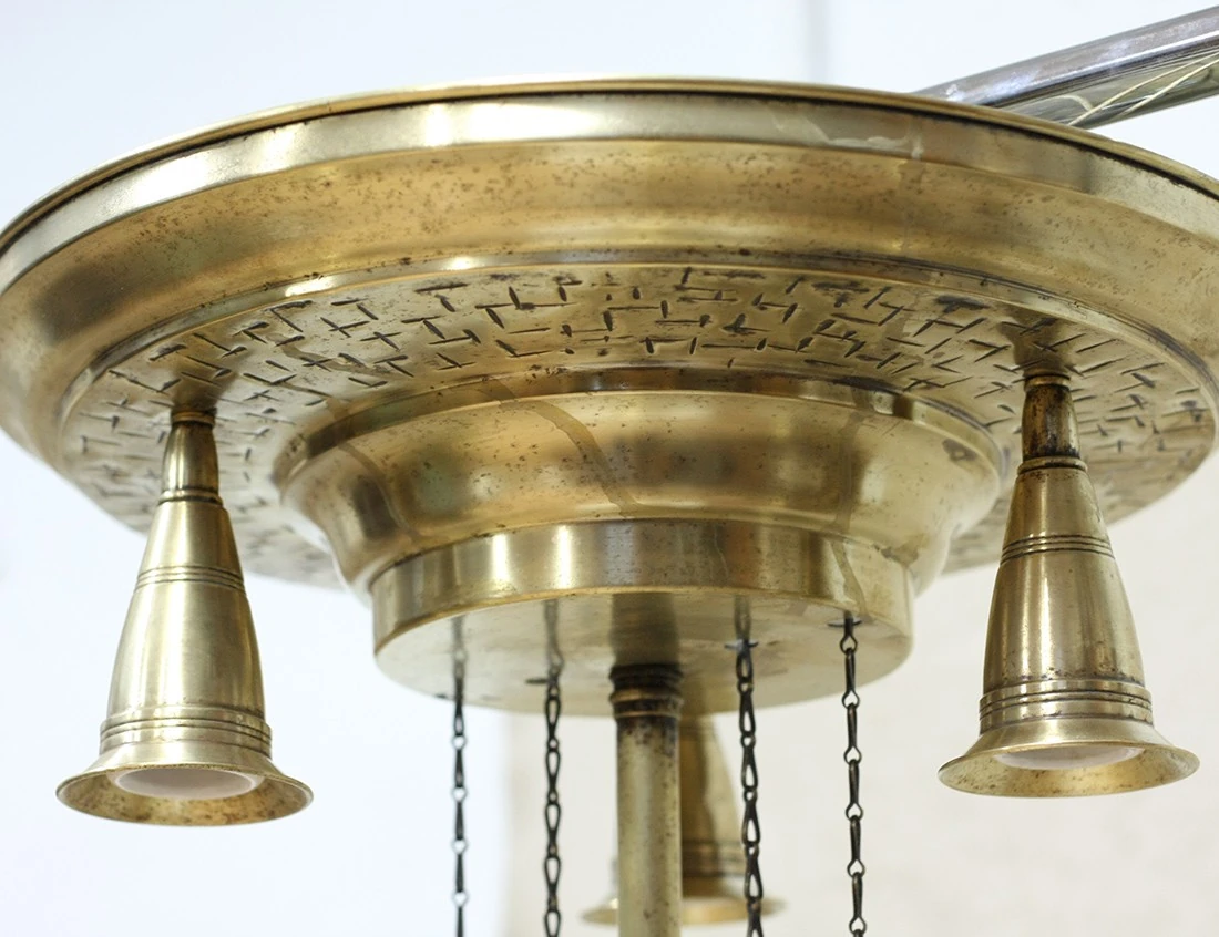 Реставрация антикварной люстры