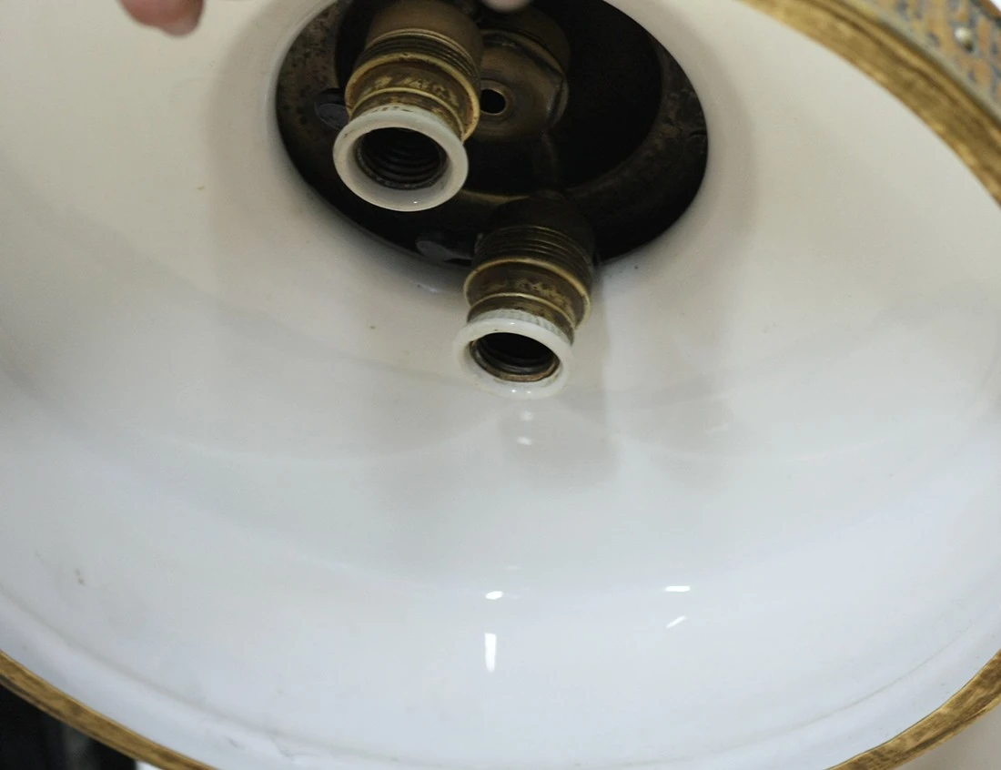 Реставрация антикварной люстры