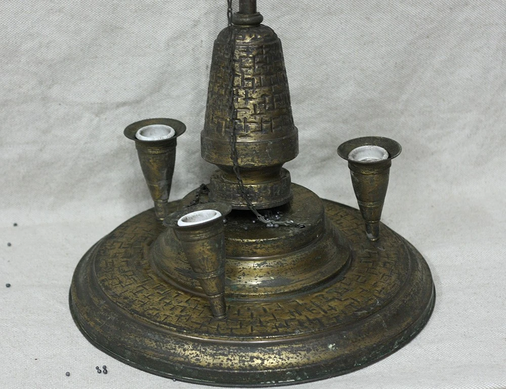 Реставрация антикварной люстры