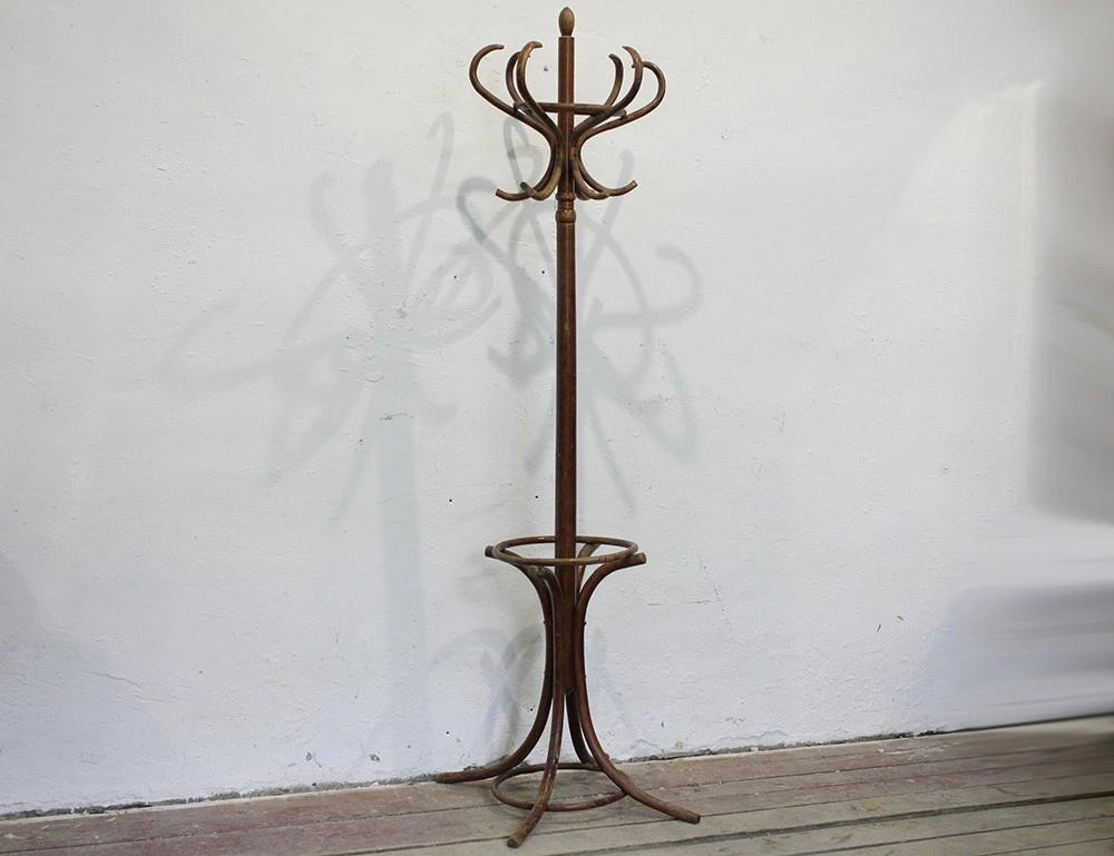 Реставрация старинной венской вешалки