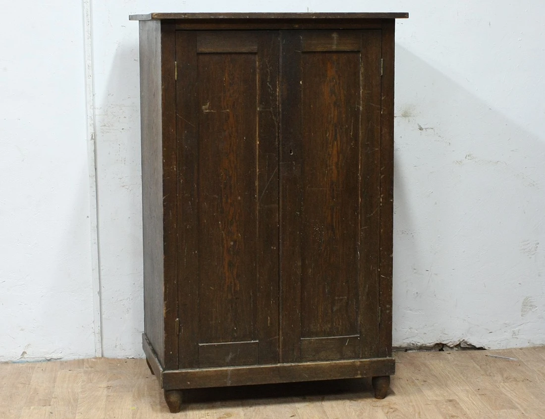 Реставрация дубовой картотеки