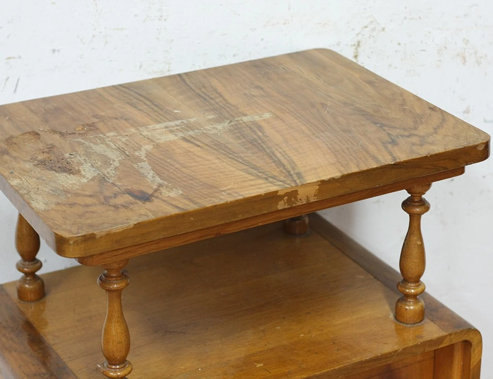 Реставрация винтажной тумбы