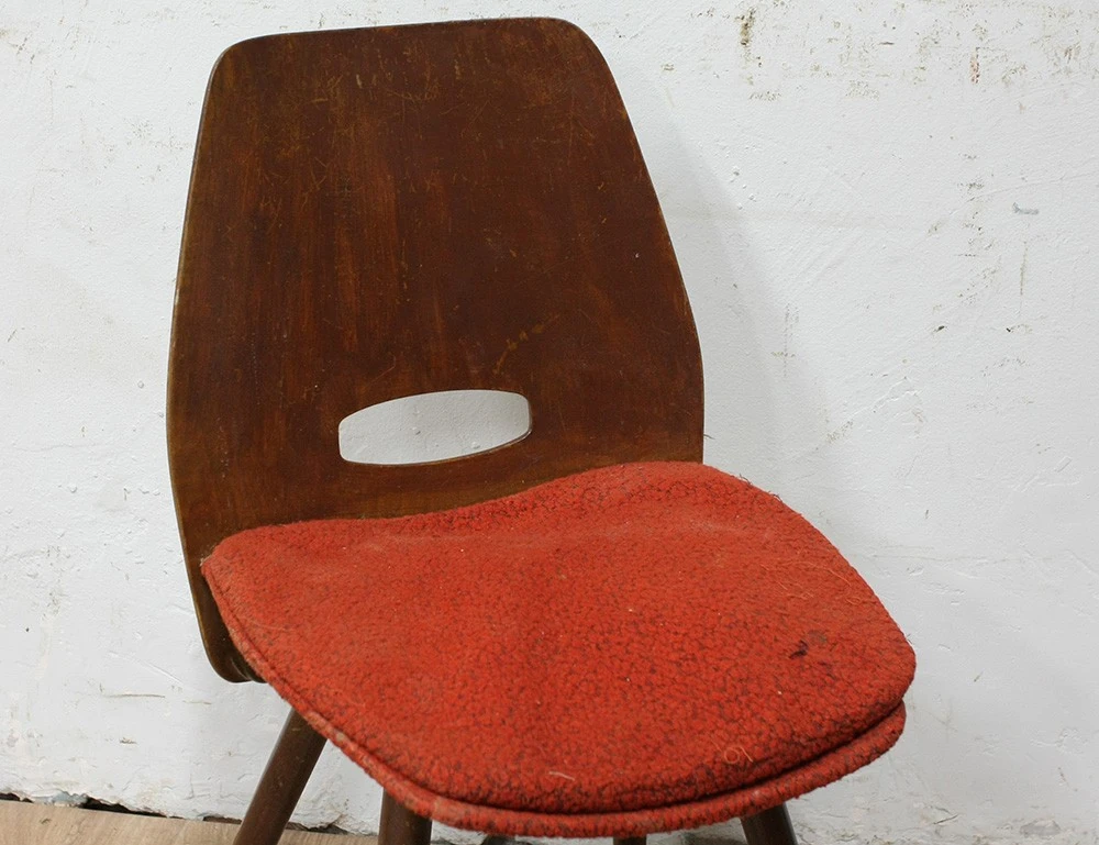 Реставрация чехословацкого стула