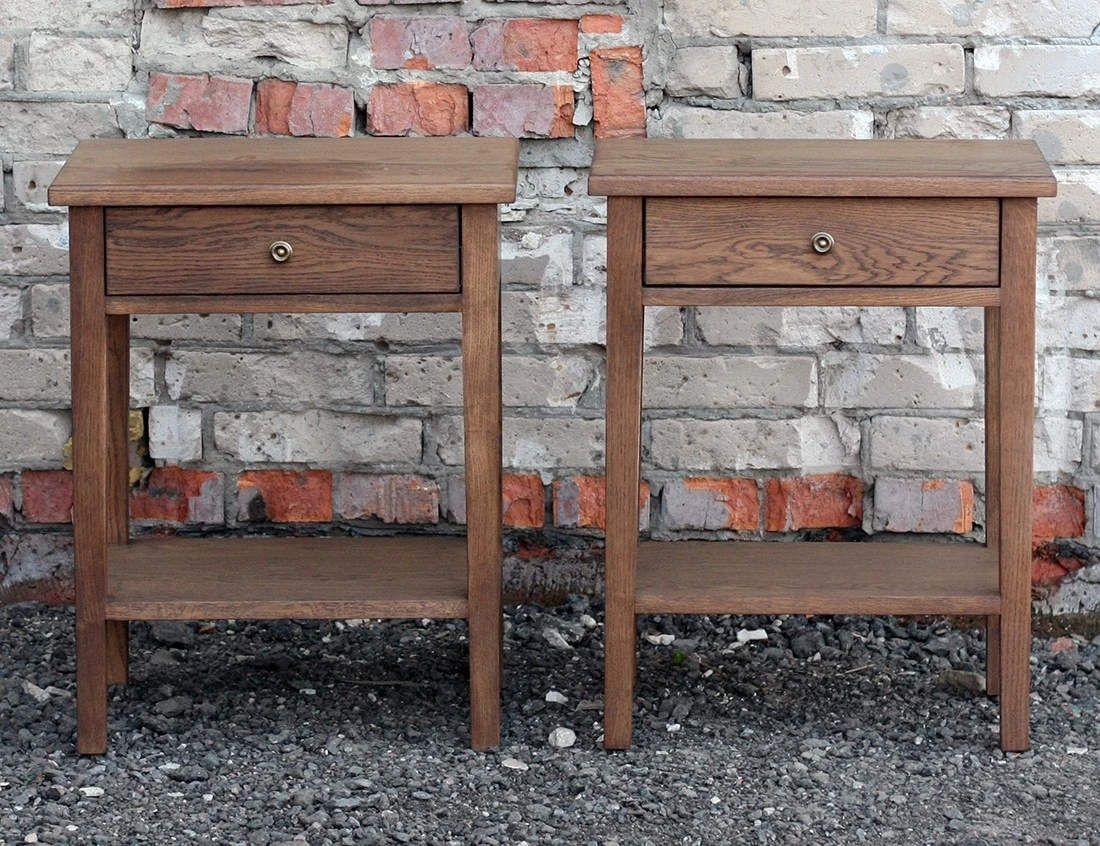 Изготовление дубовых тумб