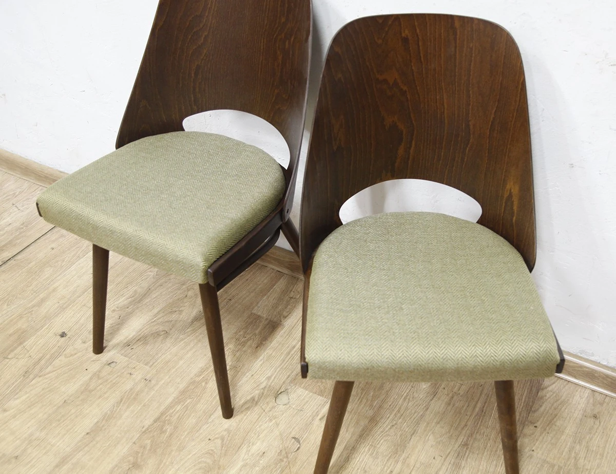 Реставрация пары стульев Ton