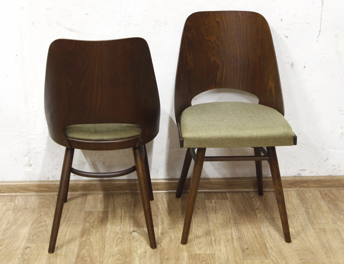 Реставрация пары стульев Ton