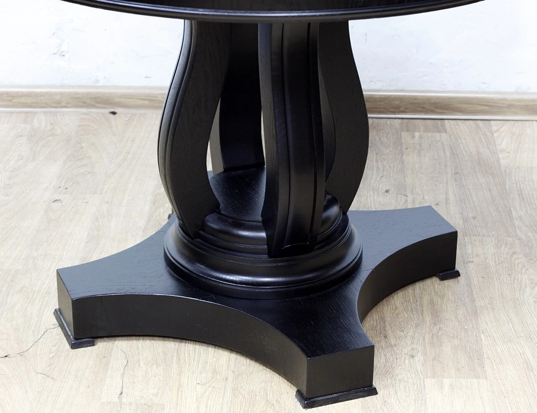 Реставрация круглого обеденного стола