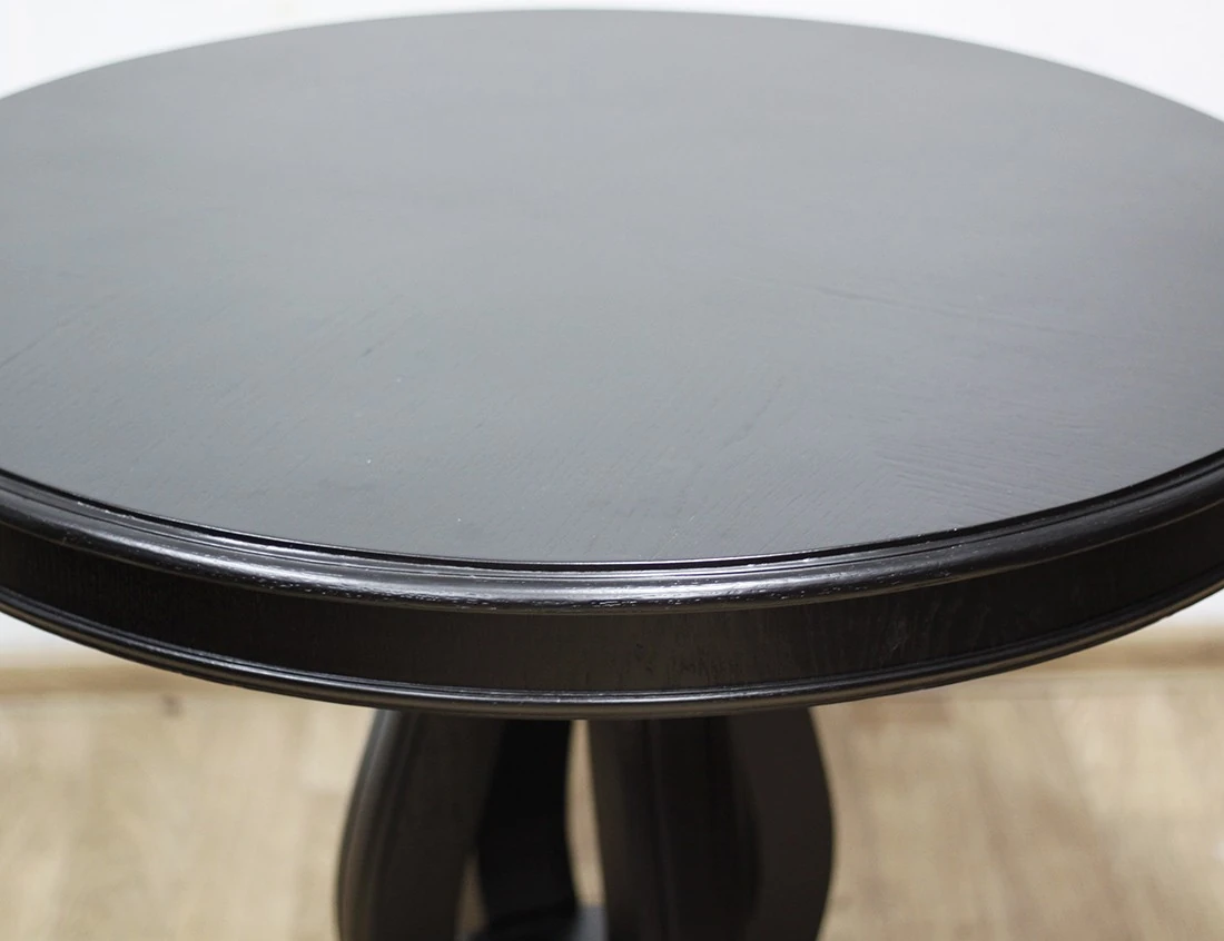 Реставрация круглого обеденного стола