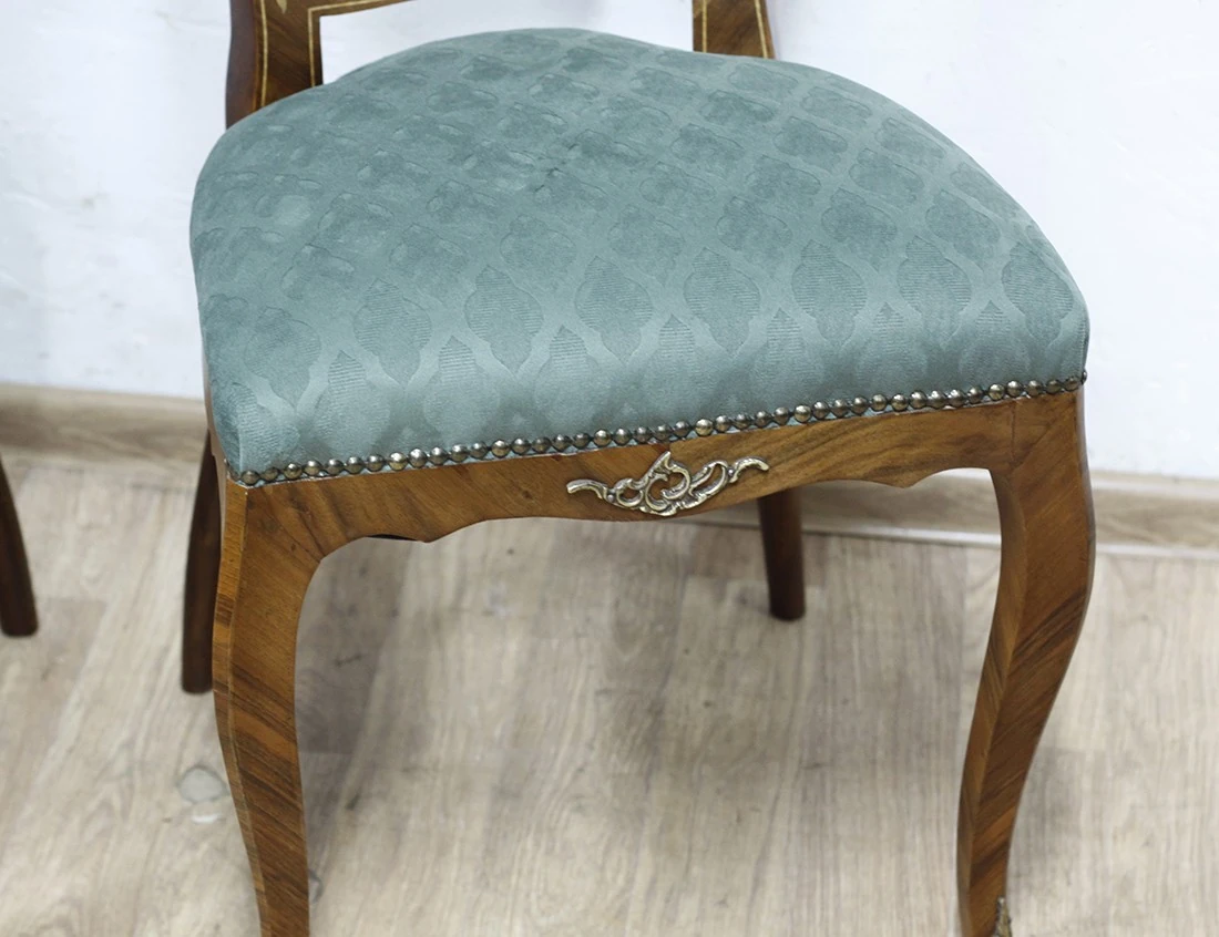 Реставрация стульев красного дерева