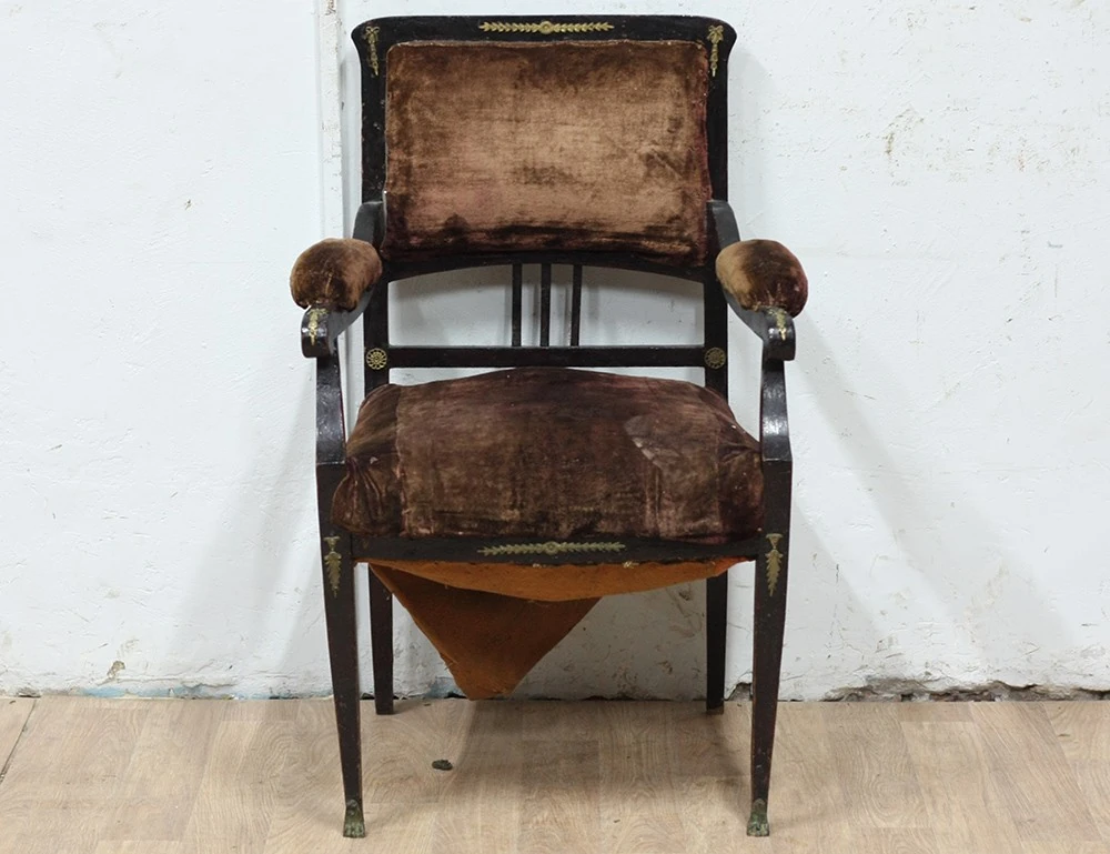 Реставрация антикварного кресла