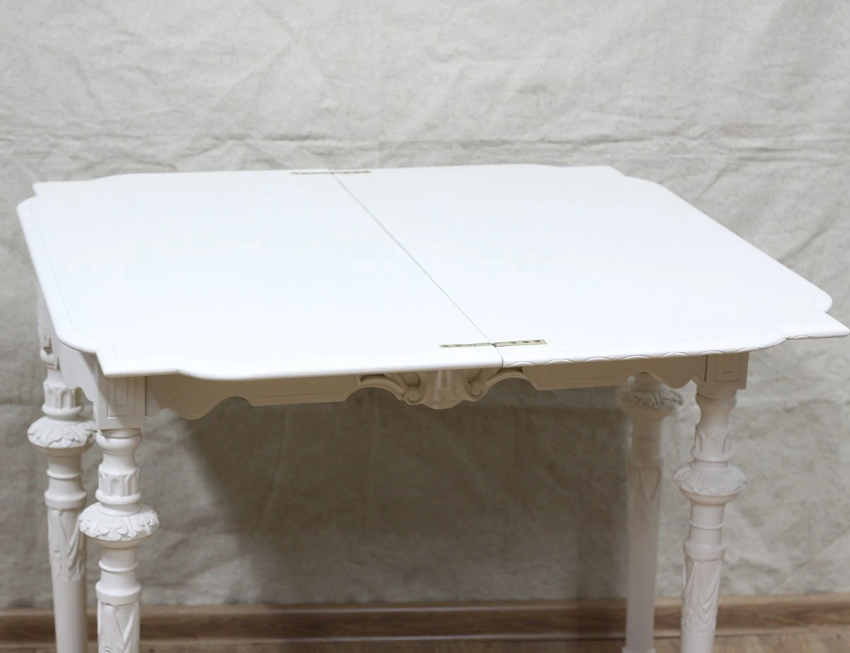 Реставрация антикварного ломберного столика