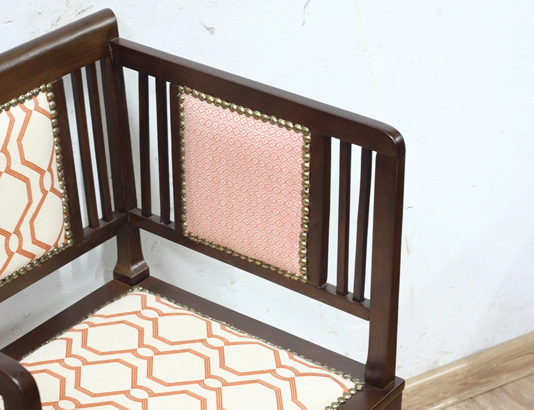 Реставрация пары кресел модерн