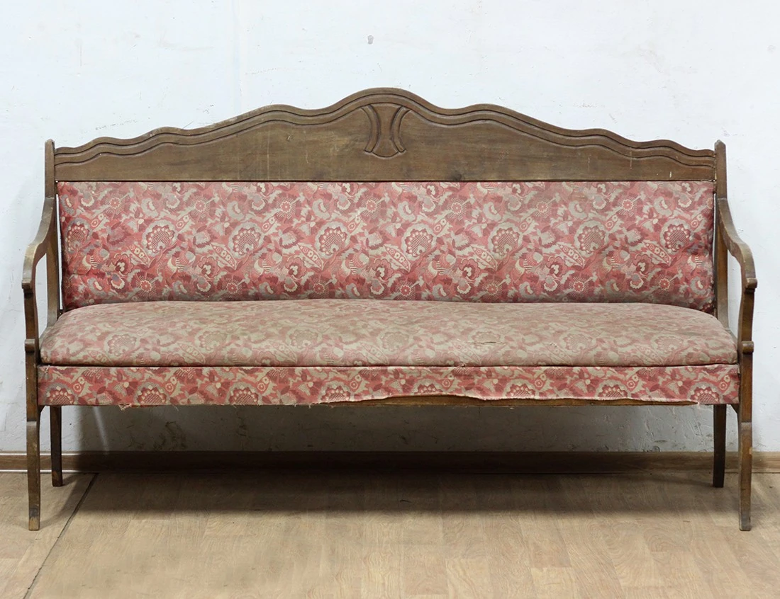 Реставрация старинной лавки