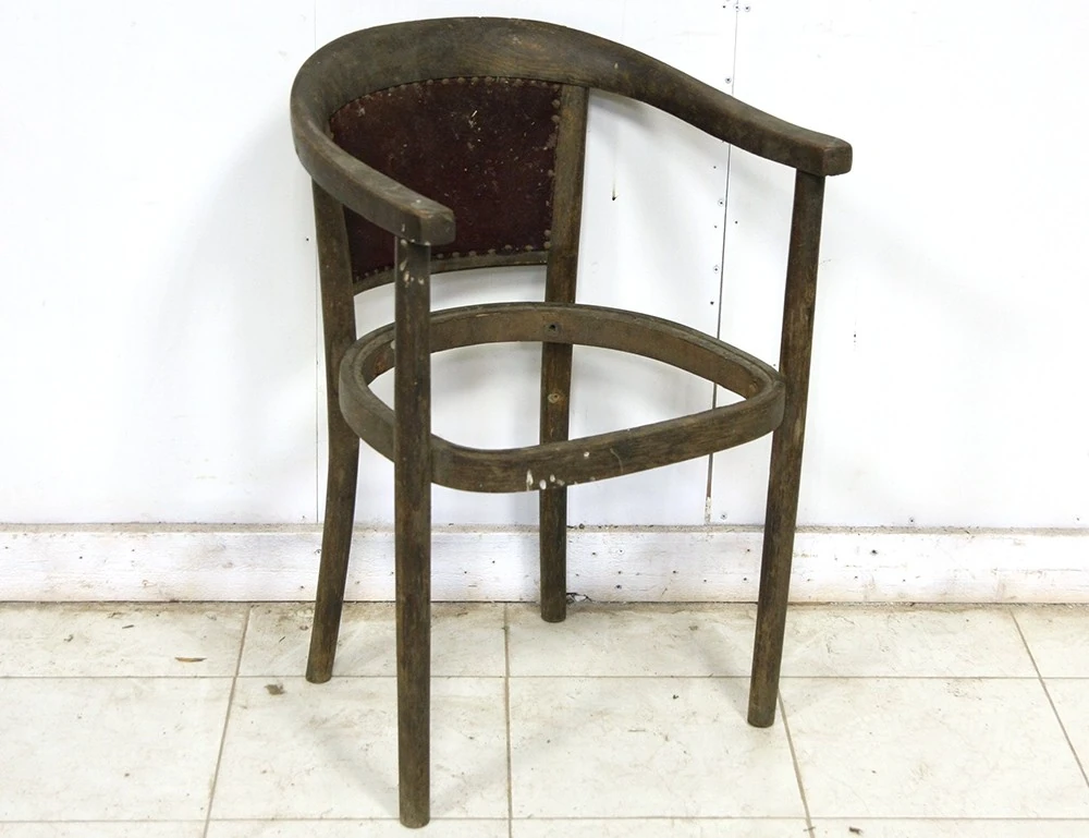 Реставрация старинного кабинетного кресла