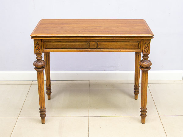 Реставрация антикварного ломберного столика