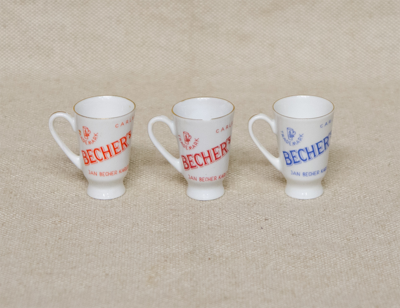 Чехословацкие ликерные рюмки 